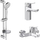 Set rubinetash dhe dushi Ideal Standard Ceraflex 3 në 1, krom