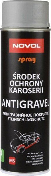 Primer akrilik spray Novol Acrylic Primer Grey 1K, 500ml, gri