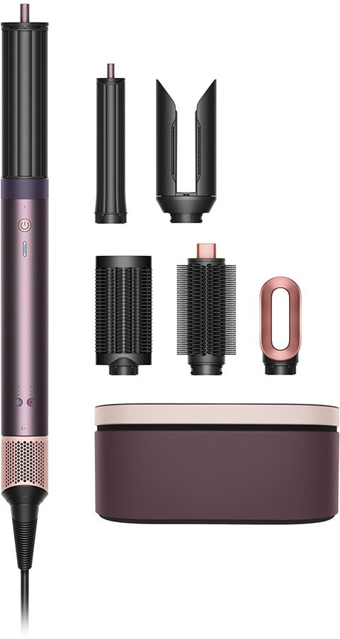Multistyler për flokë Dyson Airwrap Coanda 2x Straight+Wavy, 6 në 1, vjollcë