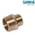 Adapter reduktues SANHA Double Nipple 3/4"x3/8", tunxh i papërpunuar, EN 1254-4