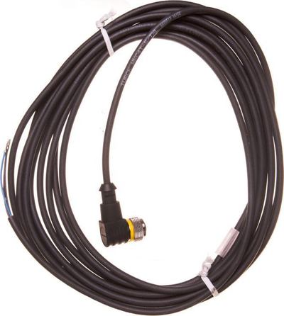 Kabllo industriale TURCK WKC4T-5/TXL 6625513, M12 femër 3 pina, 5m, e zezë