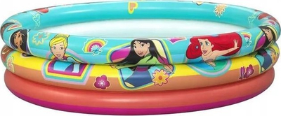 Pishinë fryrëse Bestway Disney Princess, 122 cm, 3 kamara ajri, shumëngjyrëshe
