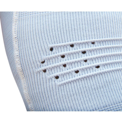 Bandazh gju Reebok Knee Band Speedwick M RRSU-14324, kompresion sportiv, material elastik, gri