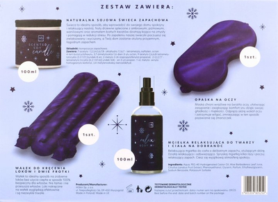 Set relaksues HiSkin Good Night, mist fytyre dhe trupi 100ml, qiri prej dylli soje 100ml, shumëngjyrësh