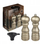 Сет млин за сол и бибер Peugeot Paris, 18 cm, буково дрво, златна боја