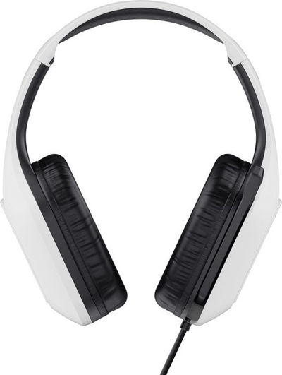Kufje gaming Trust GXT 415X Zirox me kabllo, të bardha
