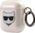 Mbulesë mbrojtëse për AirPods Karl Lagerfeld KLA2UCHGD Glitter Choupette, TPU, për AirPods 1/2, bezhë