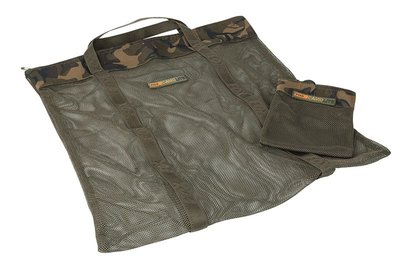 Çantë peshkimi Fox Camolite Large AirDry + çantë për karrem