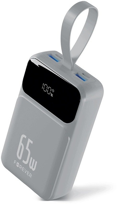 Power bank Forever Vibe-TB65, 20000mAh, 65W PD QC, argjendtë