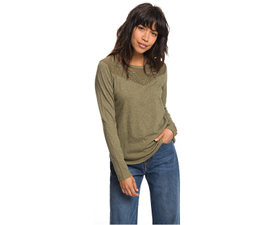 Bluzë Roxy ERJKT03460-GPZ0, Olive, XL
