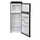 Frigorifer me ngrirës Ravanson LKK-210RB, i pavarur, stil retro, i zi