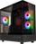 Kutia PC GSI SmartAssembly ARGB Glass, Micro ATX, PSU 650W Bronze, e zezë