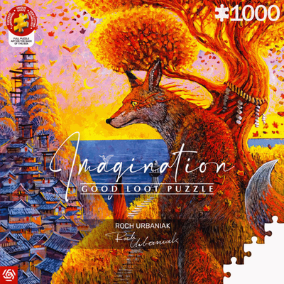 Puzzle Good Loot Imagination, 1000 copë, ilustrim Roch Urbaniak, shumëngjyrësh