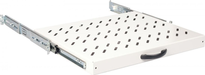 Rafte rrëshqitëse për kabinet 19" LevelOne Equip 280602 EZVS-19-1-60-G, 1U, 60 cm, gri