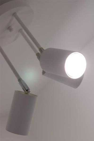 Llambë tavani Lampex, 3x40W, e bardhë