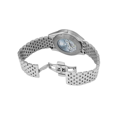 Orë dore për meshkuj Emporio Armani Antonio Automatic AR60076, e argjendtë