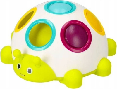 Lodër senzoriale Bam Bam Turtle 492756, shumëngjyrëshe, për fëmijë