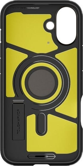 Mbrojtëse telefoni Spigen Tough Armor MagSafe, për iPhone 16, Gunmetal