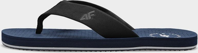 Flip-flop për burra 4F 4FSS23FFLIM071, taban EVA, blu navy