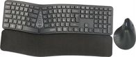 Set tastierë dhe maus Rapoo 8810ME, wireless, ergonomik, i zi