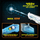 Pistoletë me ujë Silverlit Hydro M.A.D. Electric, elektrike, me karikim USB, blu