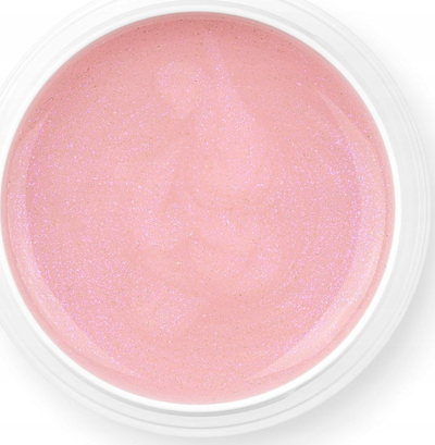 Xел градбен за нокти Claresa Keratin Soft Easy Builder Gel Blinking Pink, 12g, розова со сјај