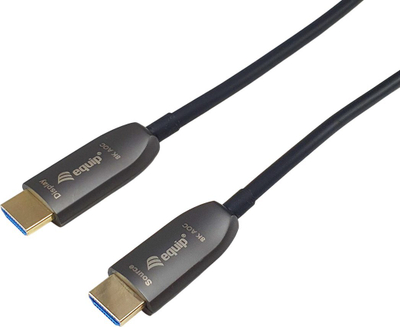 Kabllo HDMI Equip 2.1 Active Optic Armored, 25m, 8K 60Hz, 4K 120Hz