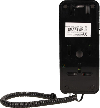 Interfon banesor CYFRAL SMART 5P, 4 6 përçues, montim në mur, zi gri