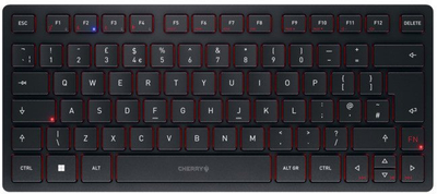 Tastierë CHERRY KW 9200 MINI, 75%, USB RF Bluetooth, e zezë