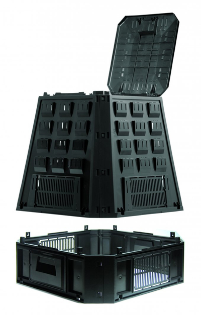 Prosperplast Evogreen Компостер, 630 L, Црн