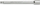 Продолжеток за тресерка Hogert Technik HT1A703, 1/4", 100mm, сребрен