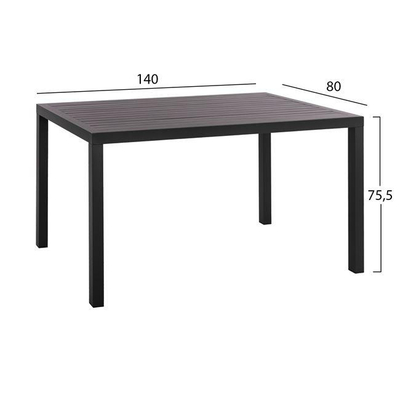 Set tavolinë 5-pjesësh (HM10533), gri