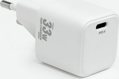 Адаптер полнач CoreParts MBXUSBC-AC0032, USB-C, 33W, црн