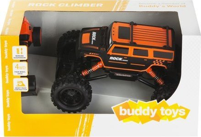 Makina lodër me telekomandë Buddy Toys BRC 14.613 Rock Climber, 1:14, 2.4GHz, e zezë me portokalli