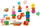 Set plasteline Ses Creative My First Dough Shape Stacking Animals, 1-4 vjeç, shumëngjyrësh