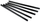 Shirit kapës dokumentesh Fellowes Slide Bar 3–6mm, paketë 50 copë, i zi