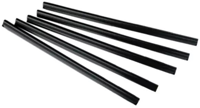 Shirit kapës dokumentesh Fellowes Slide Bar 3–6mm, paketë 50 copë, i zi