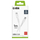 Kabllo USB-C SBS TECABLETCC10W, 25W, 1m, e bardhë