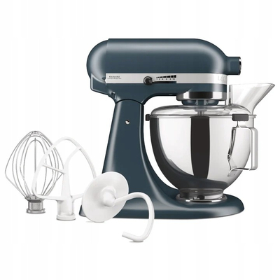 Mikser qëndror KitchenAid 5KSM95PSEBS, 4.3L, enë çeliku inoks, blu Steel