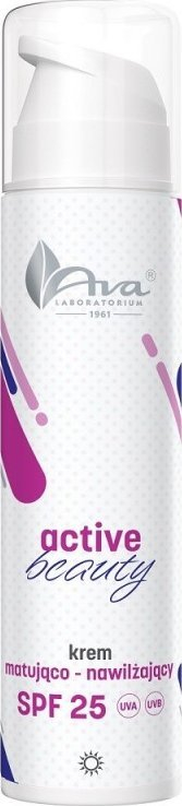 Krem fytyre Ava Active Beauty, SPF 25, 50 ml