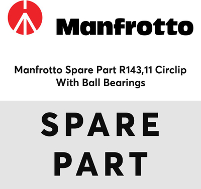 Pjesë këmbimi Manfrotto R143,11, circlip me kushineta sferike, për 143/244
