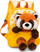 Çantë shpine për kalamaj Nici Travel Friends, me pelush red panda 25cm, e verdhë