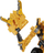 Lodër aksioni Hasbro Transformers Generations Studio Series Voyager, figurë që kthehet nga robot në makinë ndërtimi, artikull i përzier, e verdhë