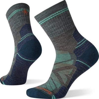 Çorape hiking Smartwool Performance Hike Light Cushion Mid Crew, për femra, gri blu
