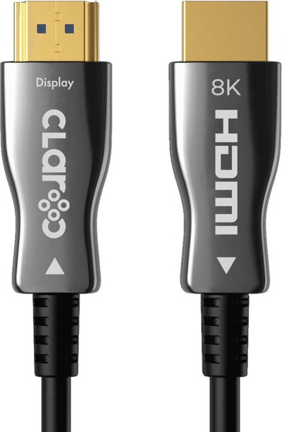 Kabllo HDMI Claroc FEN HDMI 21 60M, 60m, Ultra High Speed 2.1, e zezë