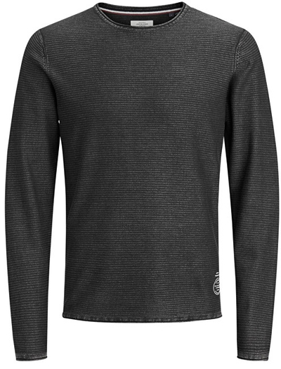 Triko Jack & Jones Jorlaundry, hiri e errët M mJC0173-M