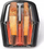 Toster Philips Viva Collection HD2635/90, 2 парчиња, функција за одржување топло, црн титан