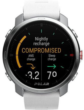 Orë smart Polar Grit X, S/M, e bardhë