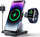 Stacion karikimi 4 në 1 Joyroom JR-WQS02, palosshëm, me USB, i zi