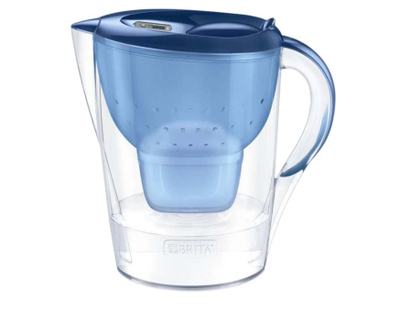 Brokë filtruese Brita Marella, 2.4L, me 4 filtra Maxtra Pro, e kaltër